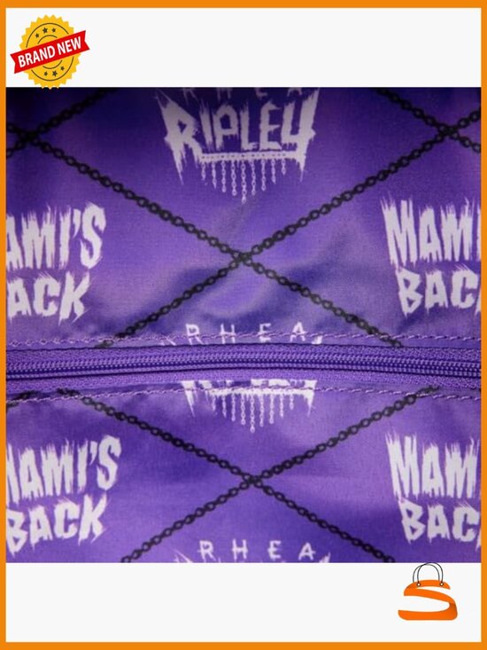 Loungefly WWE Rhea Ripley Mami\'s Back Mini-Backpack Faux Leather main image 6